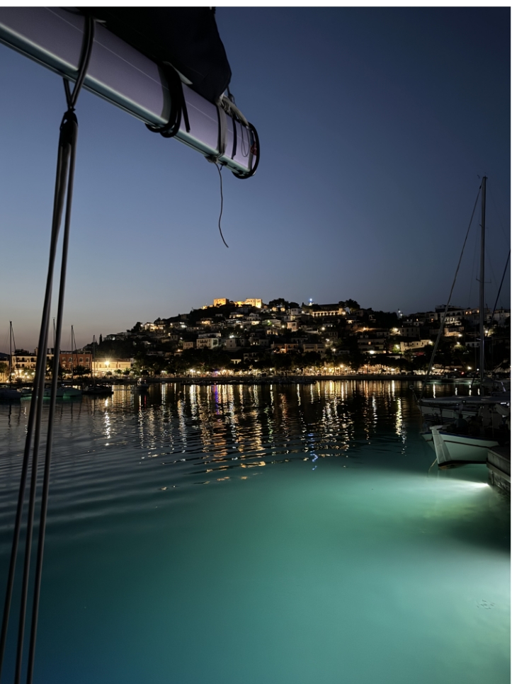 Relaxing night view